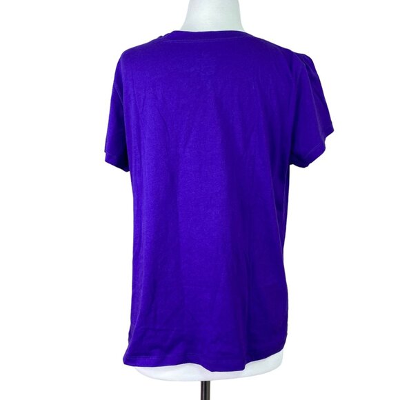 Made For Life T-shirt Purple Graphic Front Size Large - Picture 3 of 5
